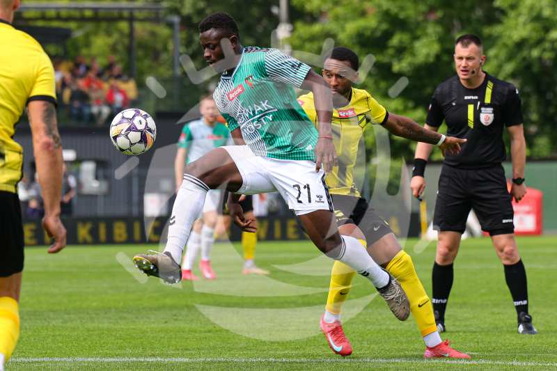 Piłka Nożna: Betclic 2. Liga. Wieczysta Krakow - Zaglebie Sosnowiec. - Agencja Fotograficzna